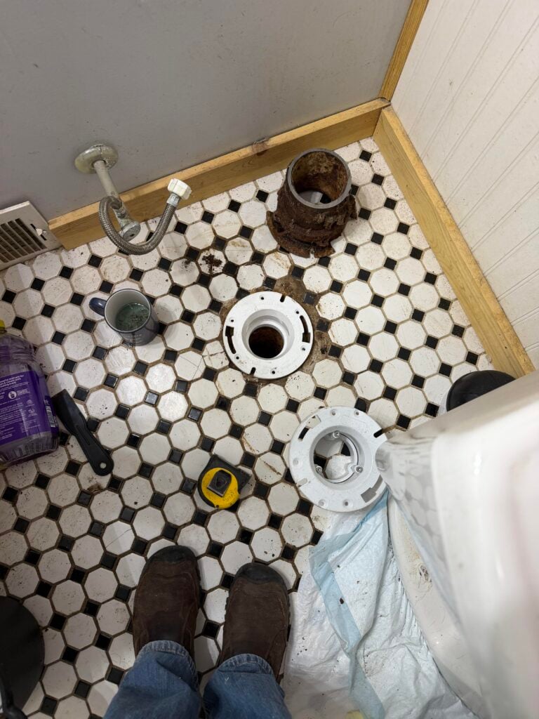Toilet Flange Replacement in Grand Rapids — grand rapids